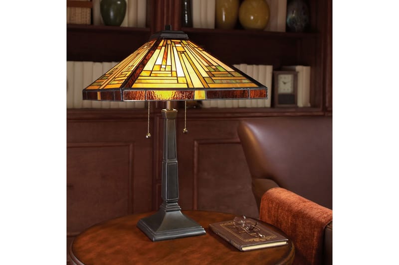 Bordslampa Quoizel Stephen - Belysning - Inomhusbelysning & lampor - Fönsterlampor & fönsterbelysning - Fönsterlampa på fot