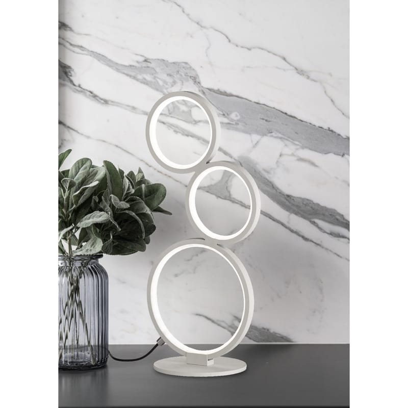 Bordslampa Rondo - Mattvit - Belysning - Inomhusbelysning & lampor - Fönsterlampor & fönsterbelysning - Fönsterlampa på fot