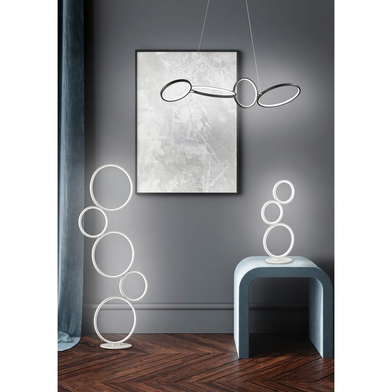 Bordslampa Rondo - Mattvit - Belysning - Inomhusbelysning & lampor - Fönsterlampor & fönsterbelysning - Fönsterlampa på fot