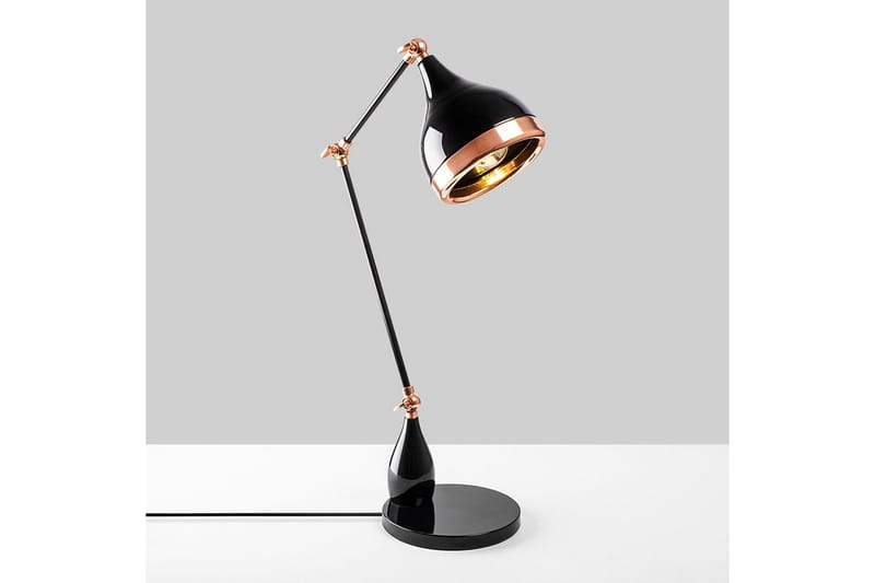 Bordslampa Sood Svart / Koppar - Brons/Svart - Belysning - Inomhusbelysning & lampor - Fönsterlampor & fönsterbelysning - Fönsterlampa på fot