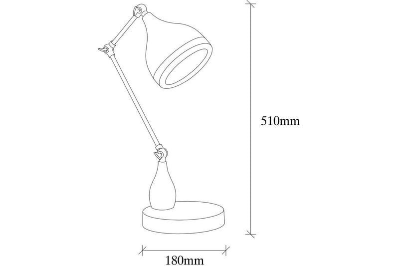 Bordslampa Sood Svart / Koppar - Brons/Svart - Belysning - Inomhusbelysning & lampor - Fönsterlampor & fönsterbelysning - Fönsterlampa på fot