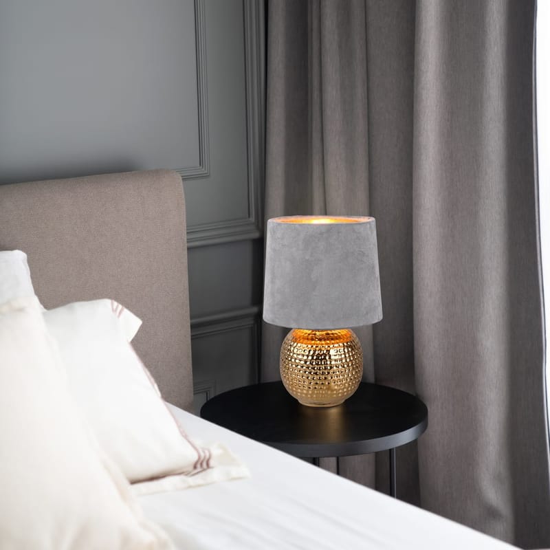 Bordslampa Sophia - Grå - Belysning - Inomhusbelysning & lampor - Fönsterlampor & fönsterbelysning - Fönsterlampa på fot