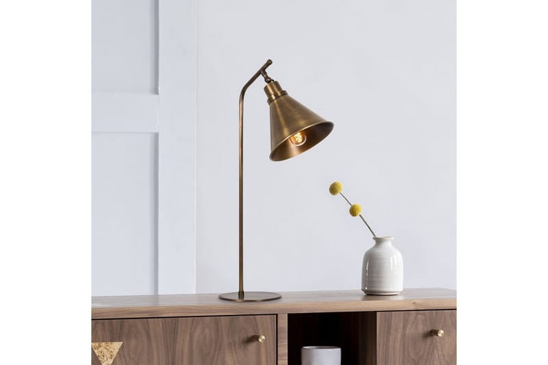 Bordslampa Sugana Flix Vintage - Koppar - Belysning - Inomhusbelysning & lampor - Fönsterlampor & fönsterbelysning - Fönsterlampa på fot