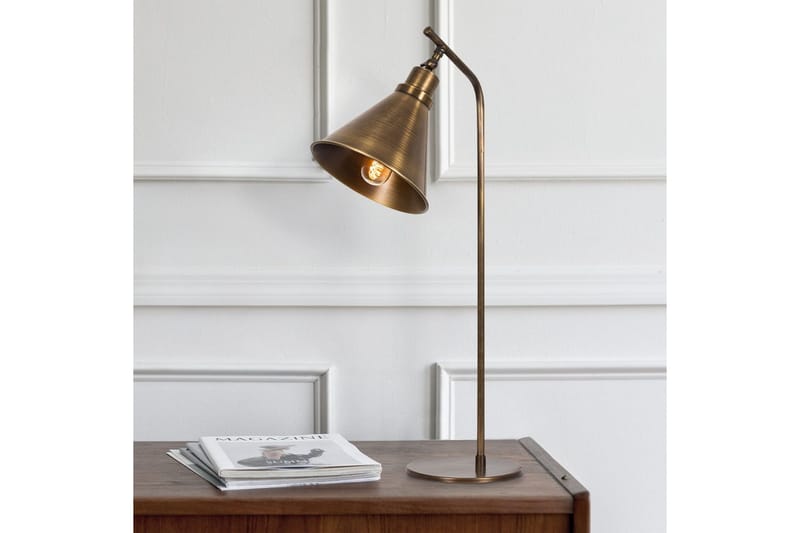 Bordslampa Sugana Flix Vintage - Koppar - Belysning - Inomhusbelysning & lampor - Fönsterlampor & fönsterbelysning - Fönsterlampa på fot