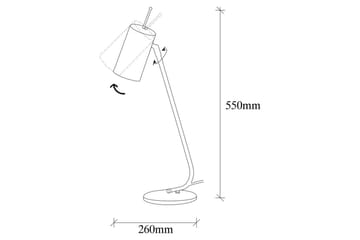 Bordslampa Sugana Glim Svart / Rany - Guld/Svart - Belysning - Inomhusbelysning & lampor - Fönsterlampor & fönsterbelysning - Fönsterlampa på fot