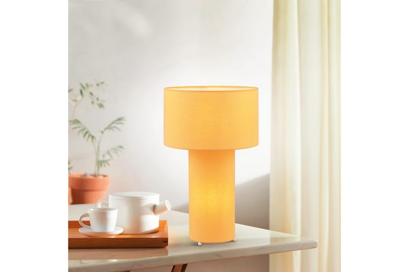 Bordslampa TRIO Bale Gul - Gul - Belysning - Inomhusbelysning & lampor - Fönsterlampor & fönsterbelysning - Fönsterlampa på fot