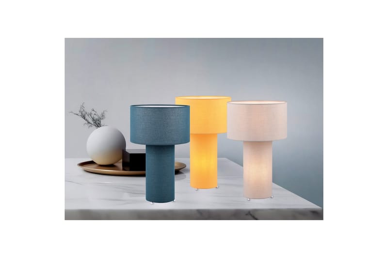 Bordslampa TRIO Bale Gul - Gul - Belysning - Inomhusbelysning & lampor - Fönsterlampor & fönsterbelysning - Fönsterlampa på fot