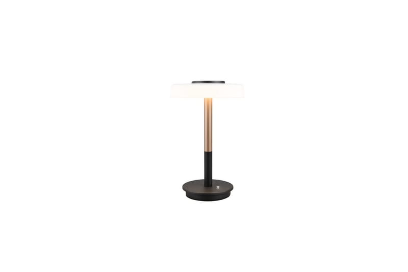 Bordslampa TRIO Celeste Mattsvart/vit/kaffebrun - Mattsvart/vit/kaffebrun - Belysning - Inomhusbelysning & lampor - Fönsterlampor & fönsterbelysning - Fönsterlampa på fot