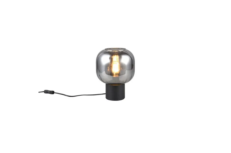 Bordslampa TRIO Diva Mattsvart/kromad, Mattsvart/kromad