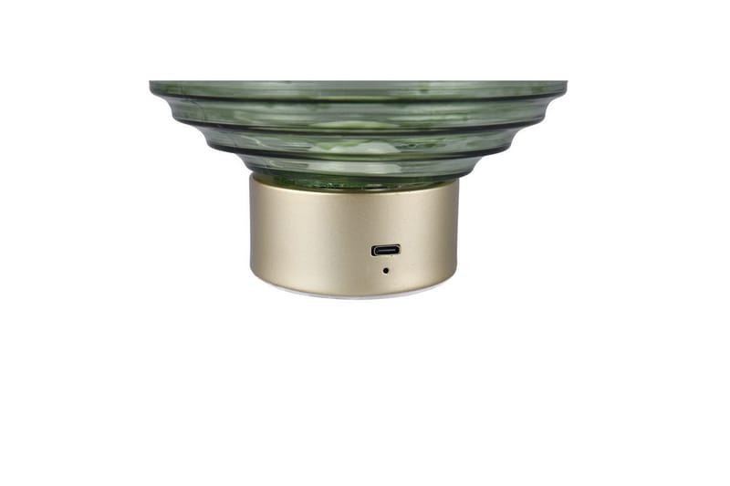 Bordslampa TRIO Earl Mattmässing/grön - Mattmässing/grön - Belysning - Inomhusbelysning & lampor - Fönsterlampor & fönsterbelysning - Fönsterlampa på fot