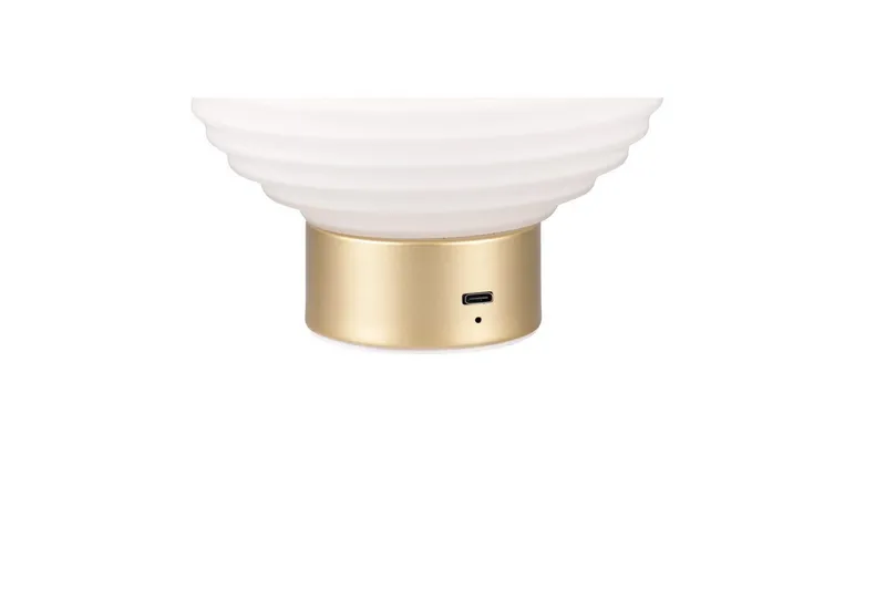 Bordslampa TRIO Earl Mattmässing/vit - Mattmässing/vit - Belysning - Inomhusbelysning & lampor - Fönsterlampor & fönsterbelysning - Fönsterlampa på fot