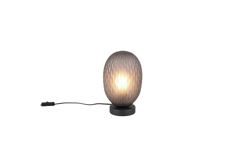 Bordslampa TRIO Facette Mattsvart/rök, Mattsvart/rök