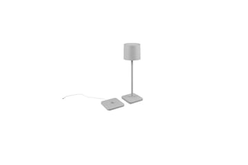 Bordslampa TRIO Fernandez Grå - Grå - Belysning - Inomhusbelysning & lampor - Fönsterlampor & fönsterbelysning - Fönsterlampa på fot
