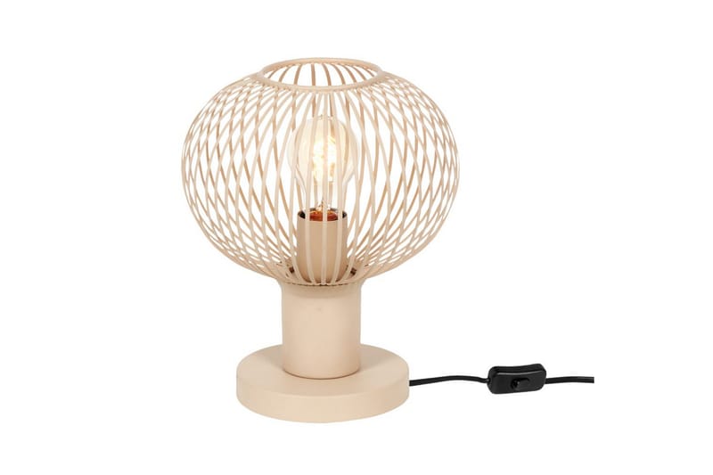 Bordslampa TRIO Gila 23 cm, Sand - 23 cm, Sand - Belysning - Inomhusbelysning & lampor - Fönsterlampor & fönsterbelysning - Fönsterlampa på fot