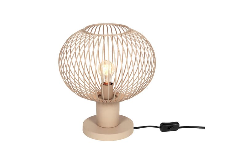 Bordslampa TRIO Gila 33 cm, Sand - 33 cm, Sand - Belysning - Inomhusbelysning & lampor - Fönsterlampor & fönsterbelysning - Fönsterlampa på fot