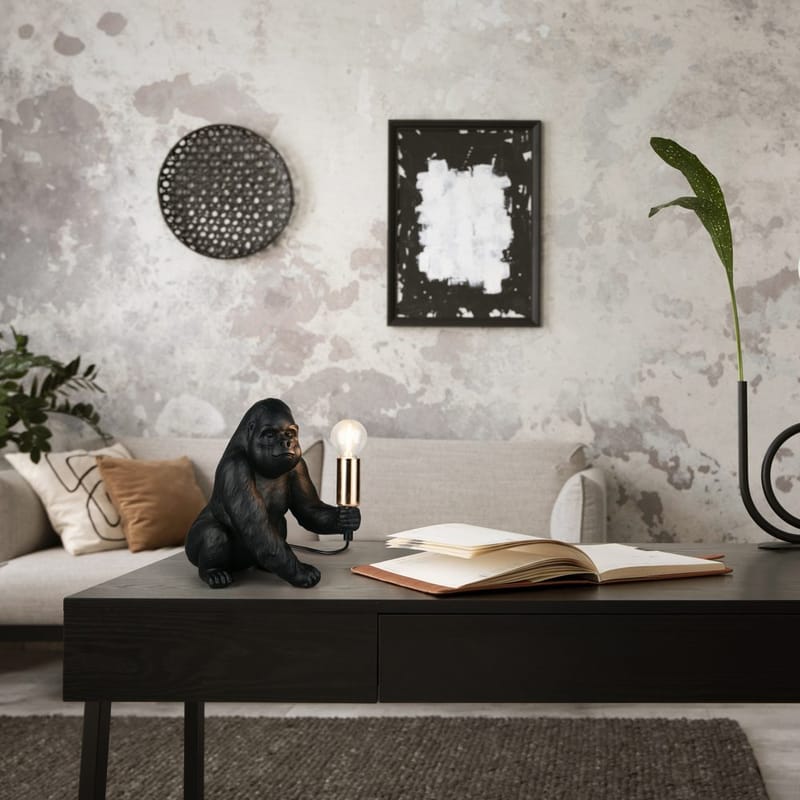 Bordslampa TRIO Kong - Svart - Belysning - Inomhusbelysning & lampor - Fönsterlampor & fönsterbelysning - Fönsterlampa på fot