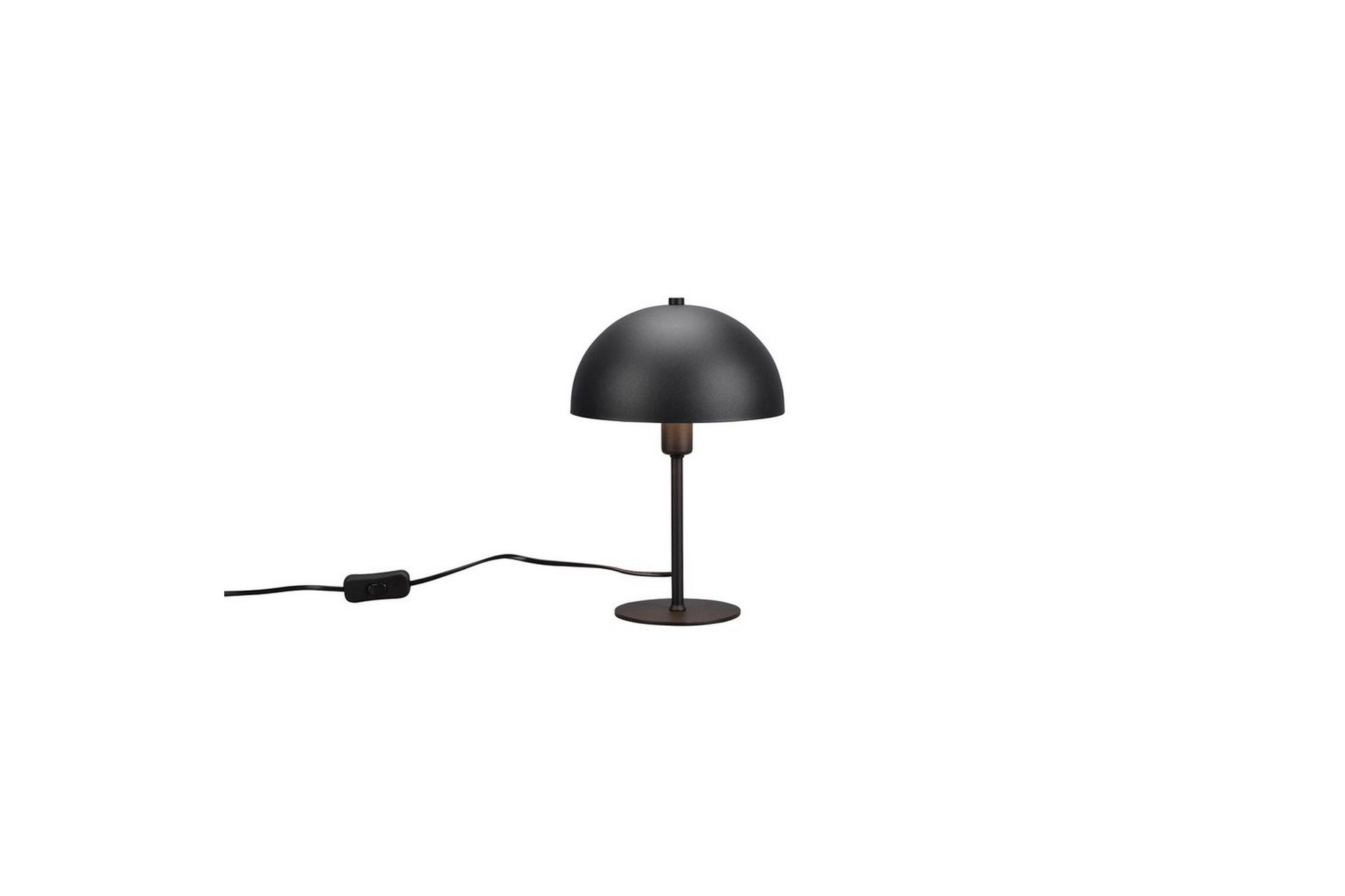 bordslampa trio nola 30 cm, mattsvart - 30 cm, mattsvart