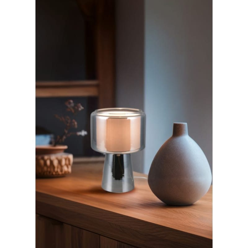 Bordslampa TRIO Rocka - Krom - Belysning - Inomhusbelysning & lampor - Fönsterlampor & fönsterbelysning - Fönsterlampa på fot