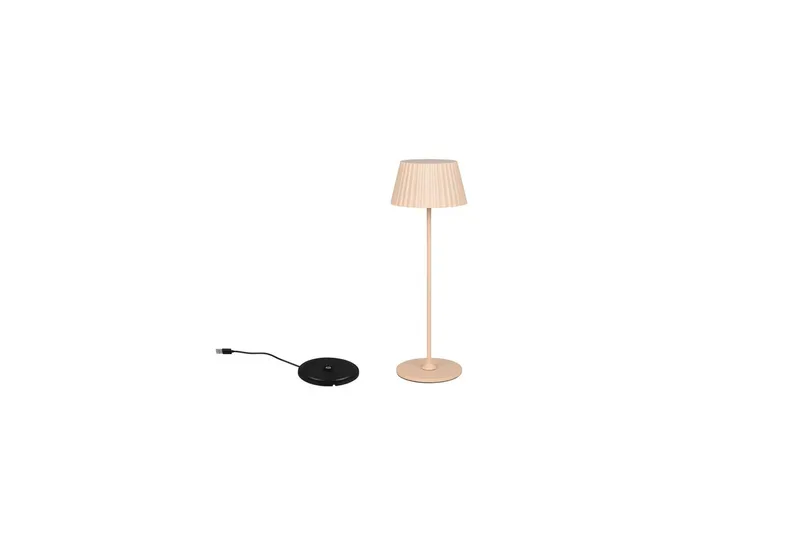 Bordslampa TRIO Suarez Sand, Sand