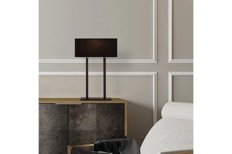 Bordslampa Ulira Svart - Svart - Belysning - Inomhusbelysning & lampor - Fönsterlampor & fönsterbelysning - Fönsterlampa på fot