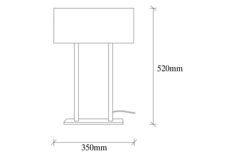 Bordslampa Ulira Svart - Svart - Belysning - Inomhusbelysning & lampor - Fönsterlampor & fönsterbelysning - Fönsterlampa på fot