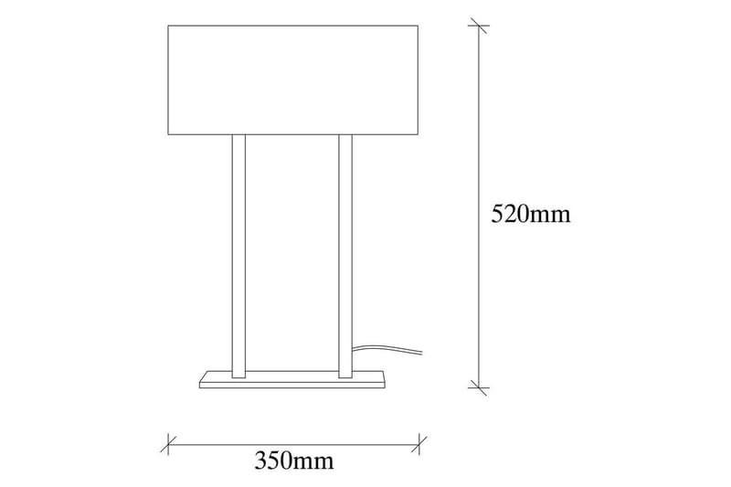 Bordslampa Ulira Svart - Svart - Belysning - Inomhusbelysning & lampor - Fönsterlampor & fönsterbelysning - Fönsterlampa på fot