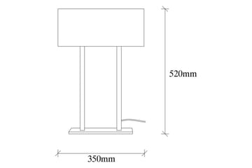Bordslampa Ulira Svart - Svart - Belysning - Inomhusbelysning & lampor - Fönsterlampor & fönsterbelysning - Fönsterlampa på fot