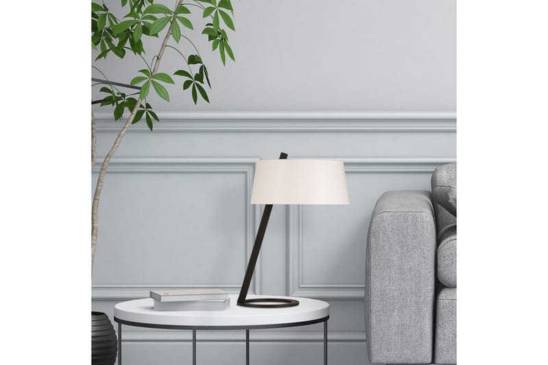 Bordslampa Ulira Vit / Svart - Vit / Svart - Belysning - Inomhusbelysning & lampor - Fönsterlampor & fönsterbelysning - Fönsterlampa på fot