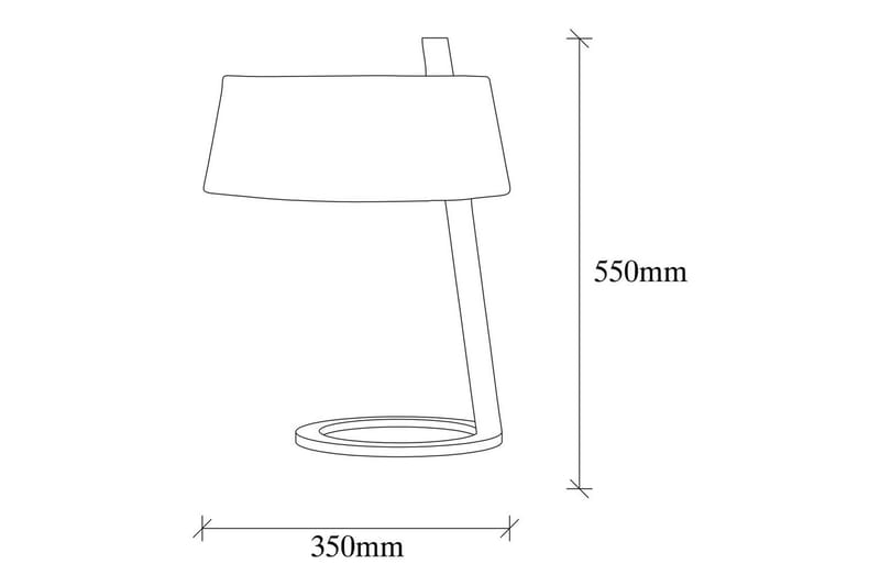 Bordslampa Ulira Vit / Svart - Vit / Svart - Belysning - Inomhusbelysning & lampor - Fönsterlampor & fönsterbelysning - Fönsterlampa på fot
