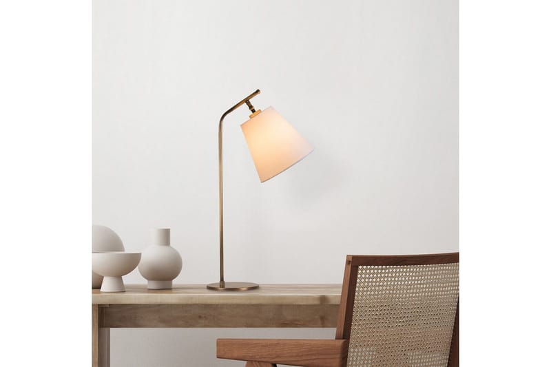 Bordslampa Ulira Vit / Vintage - Vit / Vintage - Belysning - Inomhusbelysning & lampor - Fönsterlampor & fönsterbelysning - Fönsterlampa på fot