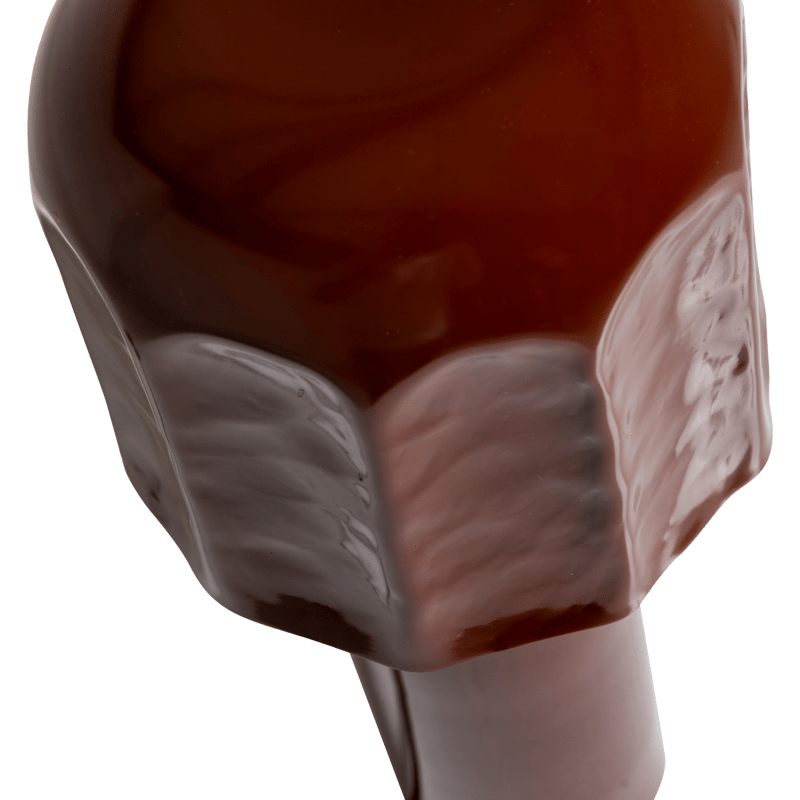 Bordslampa Virel 39 cm - Brun/Röd - Belysning - Inomhusbelysning & lampor - Fönsterlampor & fönsterbelysning - Fönsterlampa på fot