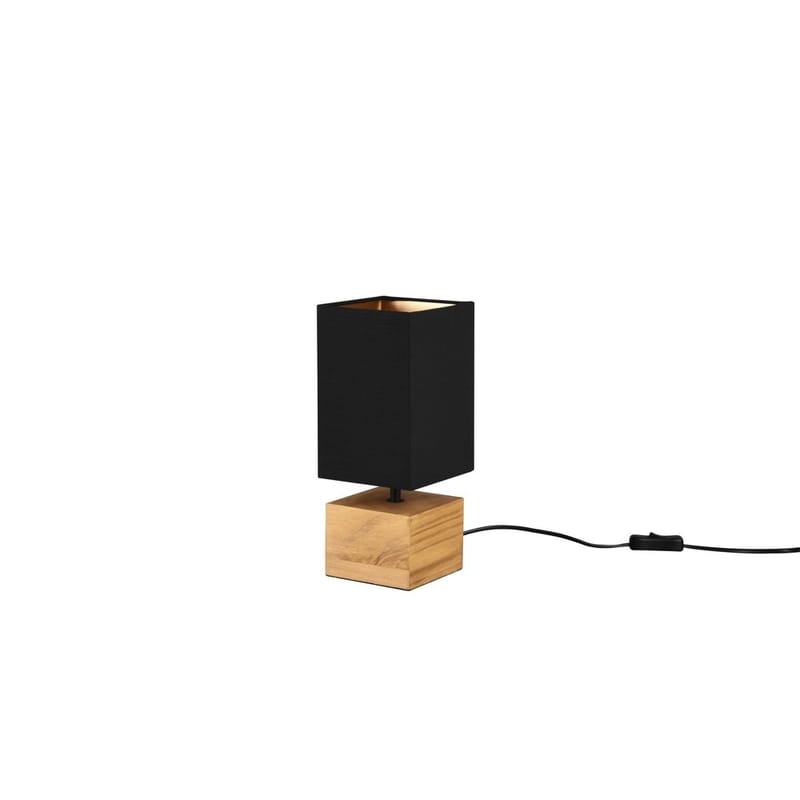 Bordslampa Woody - Trä/svart - Belysning - Inomhusbelysning & lampor - Fönsterlampor & fönsterbelysning - Fönsterlampa på fot