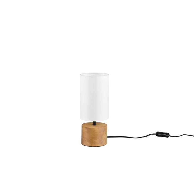 Bordslampa Woody - Trä/vit - Belysning - Inomhusbelysning & lampor - Fönsterlampor & fönsterbelysning - Fönsterlampa på fot