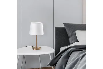Bordslampset (2 stycken) Jaspal Antik / Vit - Antik / Vit - Belysning - Inomhusbelysning & lampor - Fönsterlampor & fönsterbelysning - Fönsterlampa på fot