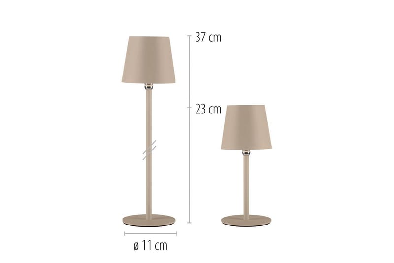 Boteria Just Light Bordslampa - Beige - Belysning - Inomhusbelysning & lampor - Fönsterlampor & fönsterbelysning - Fönsterlampa på fot