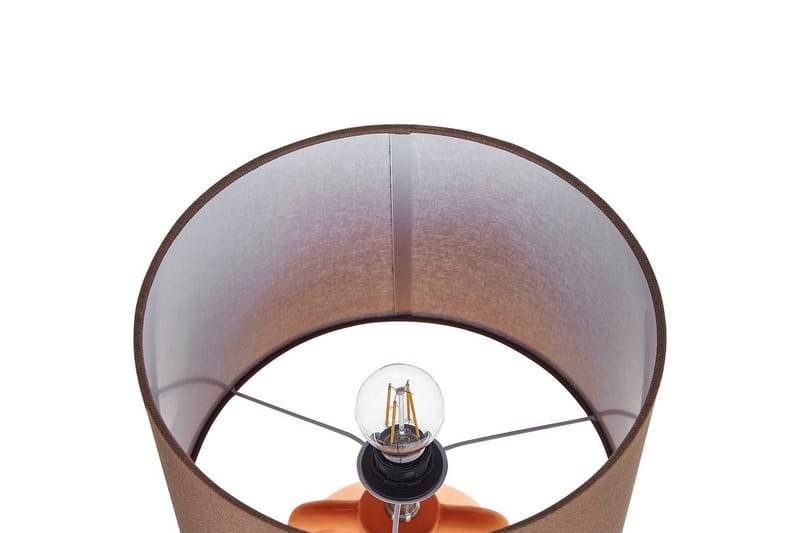 Bralad Bordslampa 46 cm E27 - Orange/Brun - Belysning - Inomhusbelysning & lampor - Fönsterlampor & fönsterbelysning - Fönsterlampa på fot