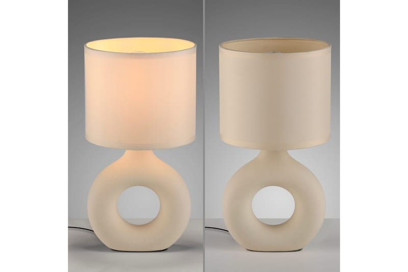Carara Just Light Bordslampa - Beige - Belysning - Inomhusbelysning & lampor - Fönsterlampor & fönsterbelysning - Fönsterlampa på fot