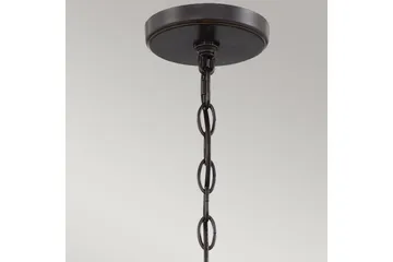 Casablanca Quoizel Taklampa - Bronze - Belysning - Inomhusbelysning & lampor - Fönsterlampor & fönsterbelysning - Fönsterlampa hängande