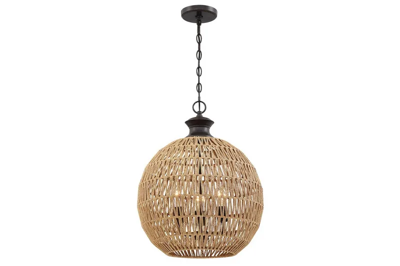 Casablanca Quoizel Taklampa, Bronze