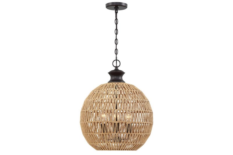 Casablanca Quoizel Taklampa - Bronze - Belysning - Inomhusbelysning & lampor - Fönsterlampor & fönsterbelysning - Fönsterlampa hängande