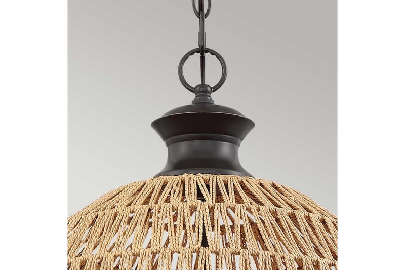 Casablanca Quoizel Taklampa - Bronze - Belysning - Inomhusbelysning & lampor - Fönsterlampor & fönsterbelysning - Fönsterlampa hängande