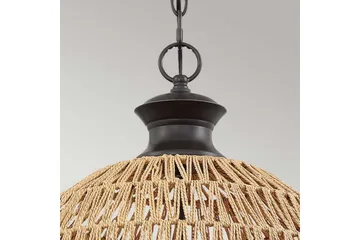 Casablanca Quoizel Taklampa - Bronze - Belysning - Inomhusbelysning & lampor - Fönsterlampor & fönsterbelysning - Fönsterlampa hängande