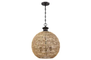 Casablanca Quoizel Taklampa - Bronze - Belysning - Inomhusbelysning & lampor - Fönsterlampor & fönsterbelysning - Fönsterlampa hängande