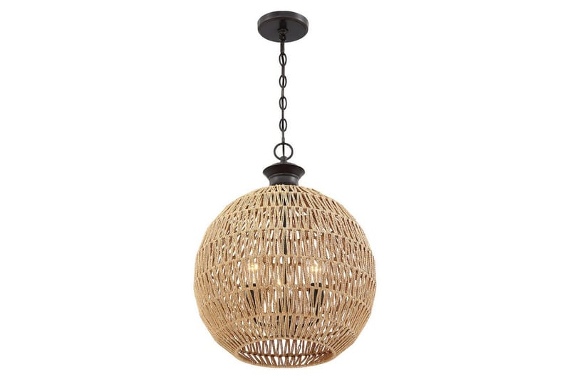 Casablanca Quoizel Taklampa - Bronze - Belysning - Inomhusbelysning & lampor - Fönsterlampor & fönsterbelysning - Fönsterlampa hängande