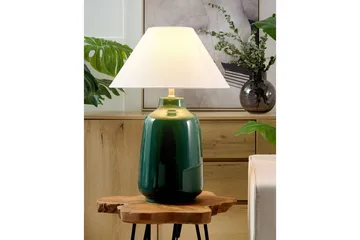 Columbrete Bordslampa 57 cm E27 - Mörkgrön/Vit - Belysning - Inomhusbelysning & lampor - Fönsterlampor & fönsterbelysning - Fönsterlampa på fot