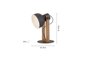 Cup 2.0 Just Light Bordslampa - Black - Belysning - Inomhusbelysning & lampor - Fönsterlampor & fönsterbelysning - Fönsterlampa på fot
