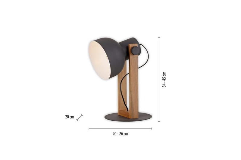 Cup 2.0 Just Light Bordslampa - Black - Belysning - Inomhusbelysning & lampor - Fönsterlampor & fönsterbelysning - Fönsterlampa på fot