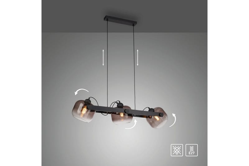 Cup 2.0 Just Light Taklampa - Black - Belysning - Inomhusbelysning & lampor - Fönsterlampor & fönsterbelysning - Fönsterlampa hängande