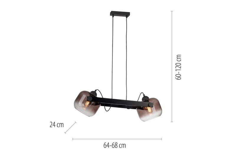 Cup 2.0 Just Light Taklampa - Black - Belysning - Inomhusbelysning & lampor - Fönsterlampor & fönsterbelysning - Fönsterlampa hängande