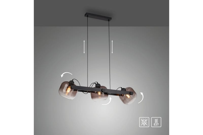 Cup 2.0 Just Light Taklampa - Black - Belysning - Inomhusbelysning & lampor - Fönsterlampor & fönsterbelysning - Fönsterlampa hängande